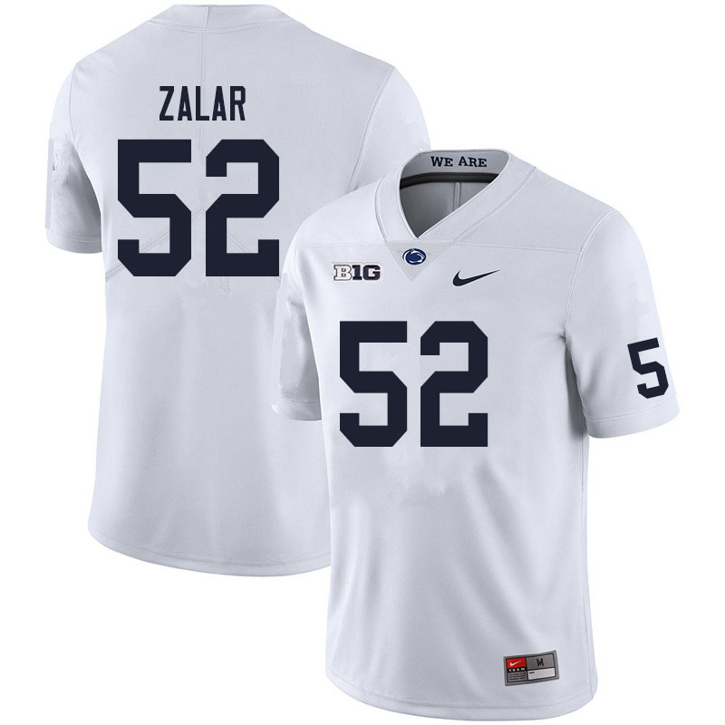 Men #52 Blake Zalar Penn State Nittany Lions College Football Jerseys Sale-White